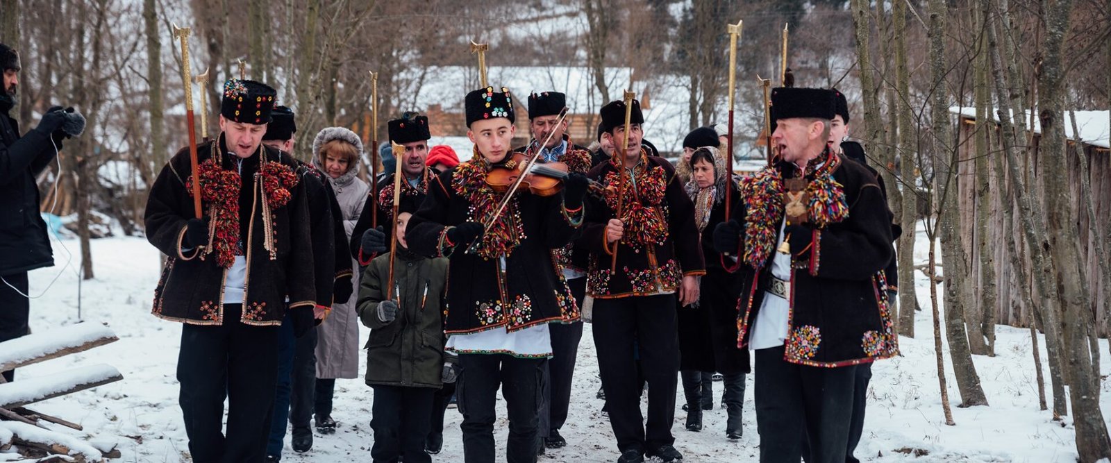 Гуцульське Різдво у Карпатах