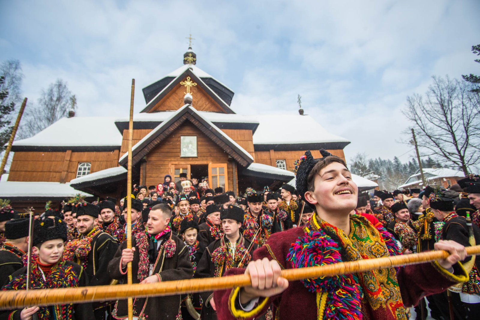 Гуцульське Різдво у Карпатах