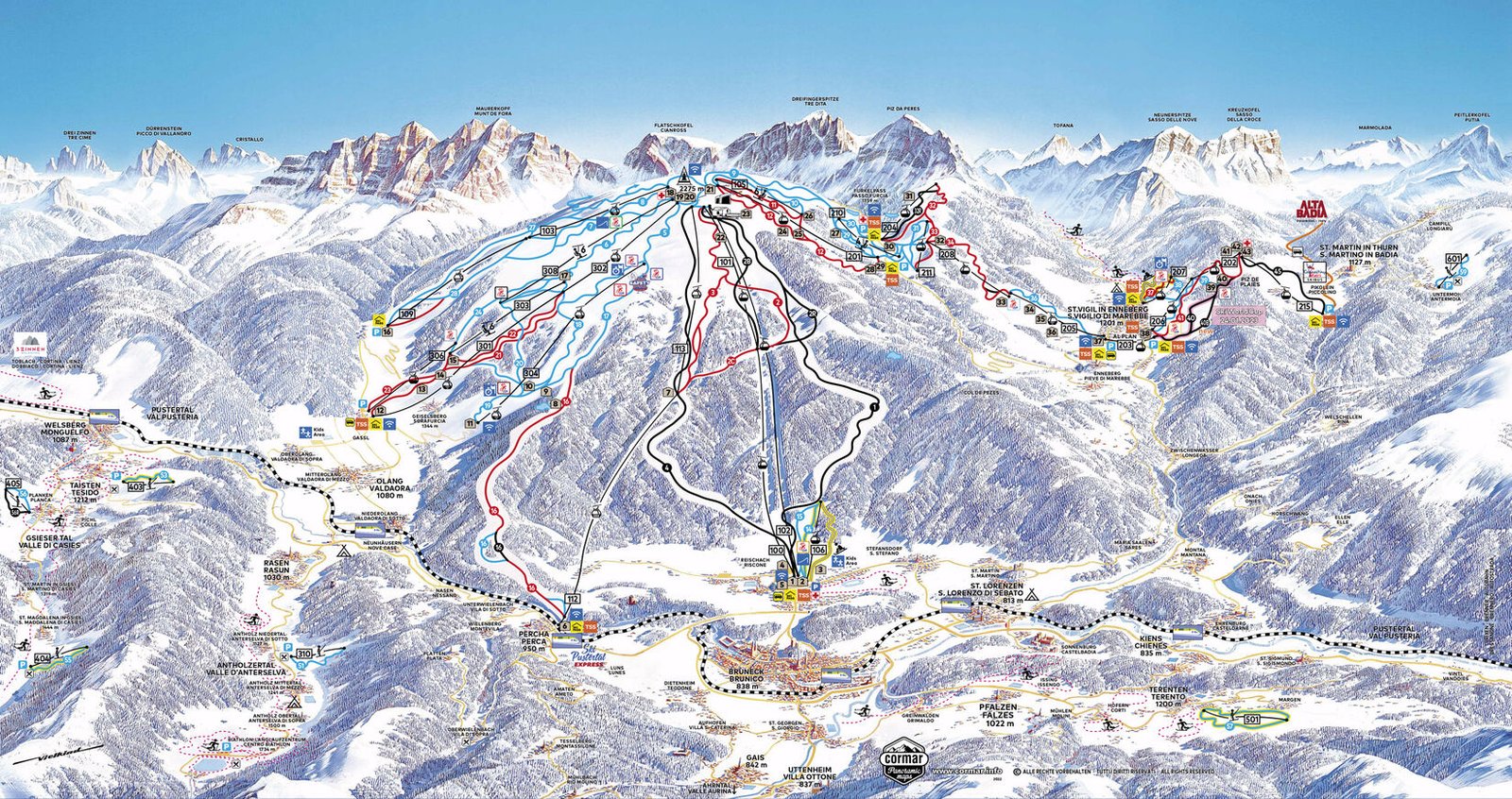 Гірськолижна школа. Kronplatz Різдво 2026